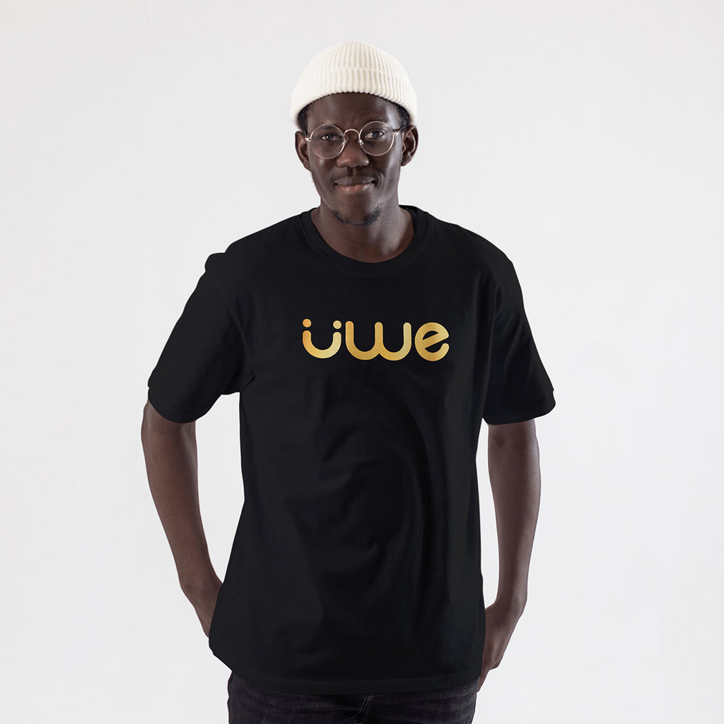 UWE LOGO BLACK AND GOLD